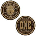 Five Nights at Freddy's One Faz Token Coin