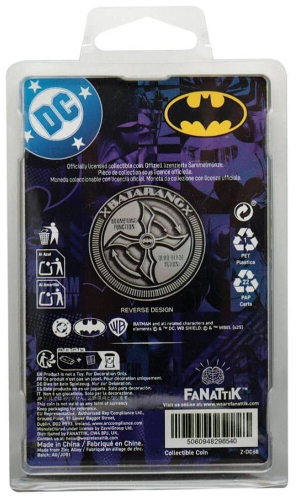 Batman Caped Crusader Limited Edition Coin