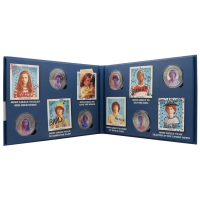 Stranger Things Yearbook Coin Album