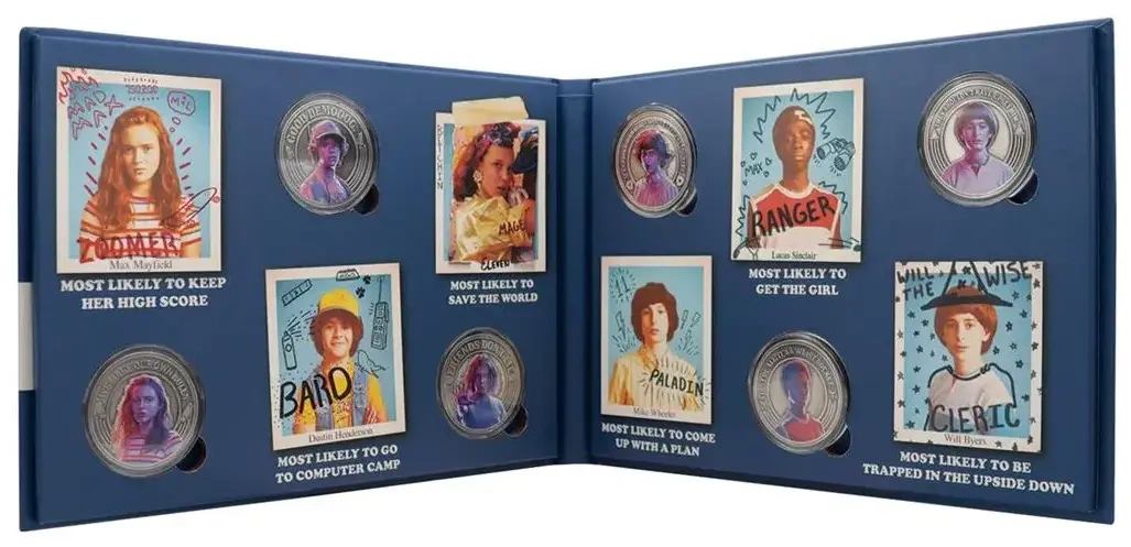 Stranger Things Yearbook Coin Album