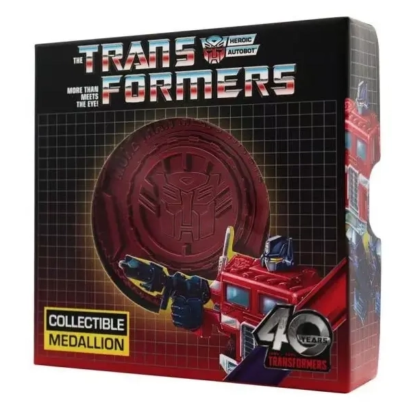 Transformers 40th Anniversary Autobot Medallion