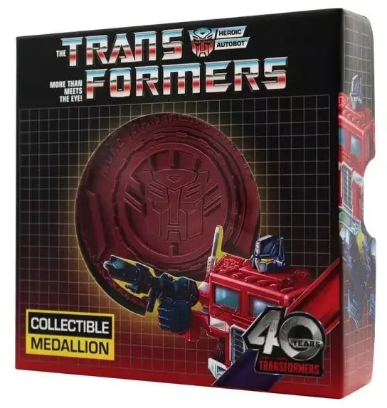 Transformers 40th Anniversary Autobot Medallion