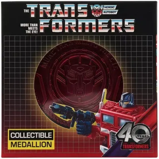Transformers 40th Anniversary Autobot Medallion