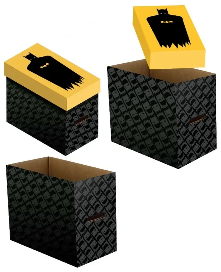 DC Short Comic Book Storage Box: Batman Cape & Cowl