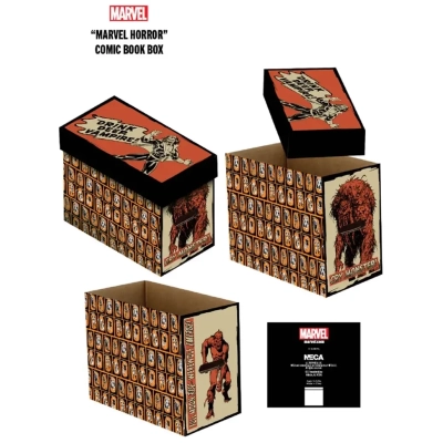 Marvel Short Comic Book Storage Box Marvel Horror
