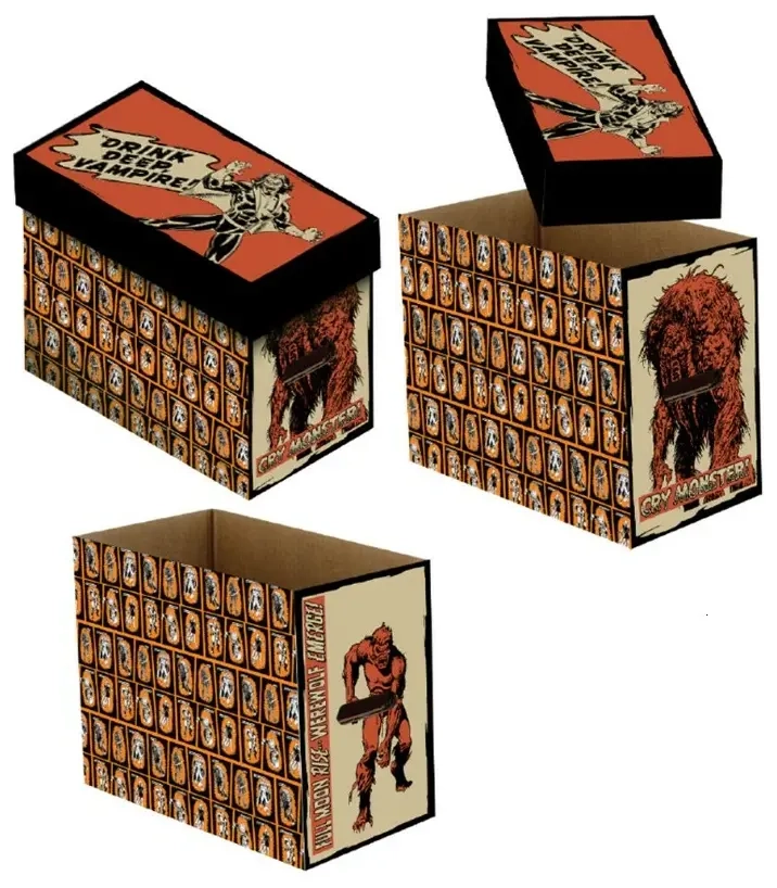 Marvel Short Comic Book Storage Box Marvel Horror