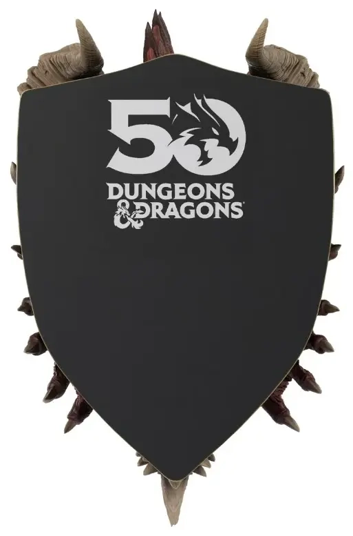 D&D Replicas of the Realms Ancient Red Dragon Trophy Plaque Limited 50th Anniversary