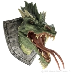 D&D Replicas of the Realms Green Dragon Trophy Plaque (NET)