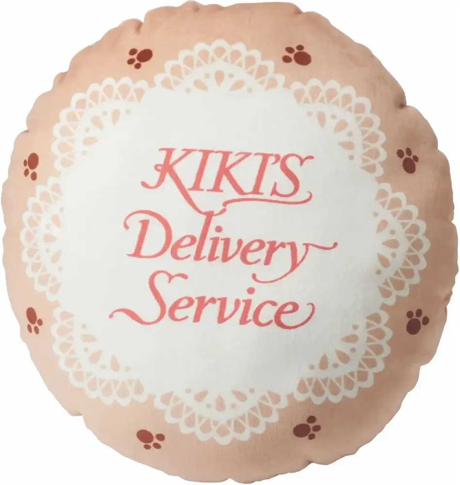 Kiki's Delivery Service Marushin Mochi Mochi Cushion Jiji and the Fluffy Bread