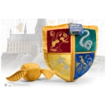 Harry Potter - Hogwarts Crest and Golden Snitch Plush