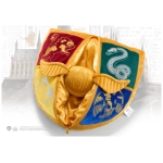 Harry Potter - Hogwarts Crest and Golden Snitch Plush