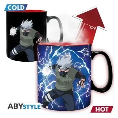 NARUTO SHIPPUDEN - Mug HeatChange -460ml- Kakashi/Itachi -cardboard