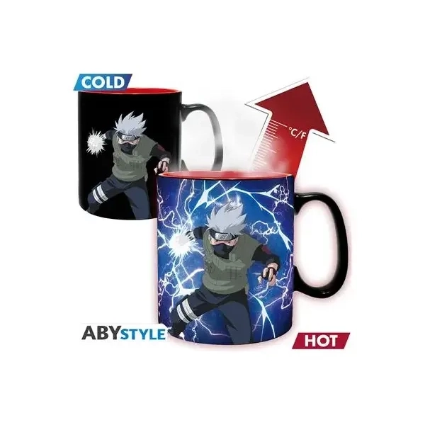 NARUTO SHIPPUDEN - Mug HeatChange -460ml- Kakashi/Itachi -cardboard