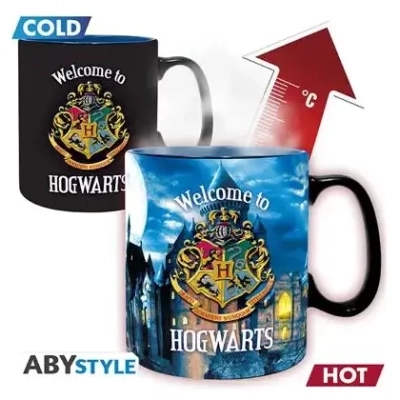 HARRY POTTER - Mug Heat Change - 460 ml - Letter - cardboard