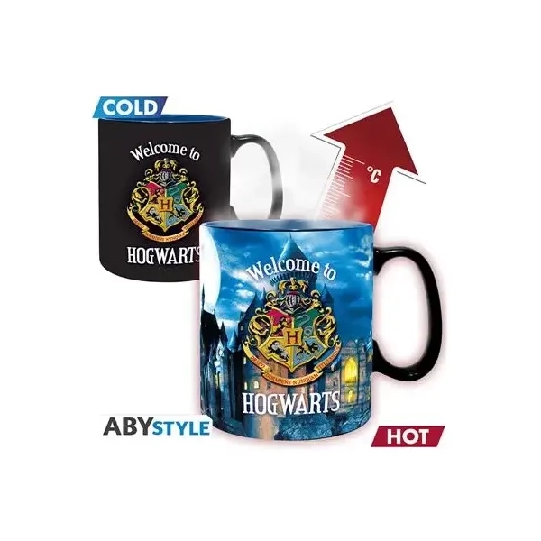 HARRY POTTER - Mug Heat Change - 460 ml - Letter - cardboard