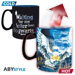 HARRY POTTER - Mug Heat Change - 460 ml - Letter - cardboard