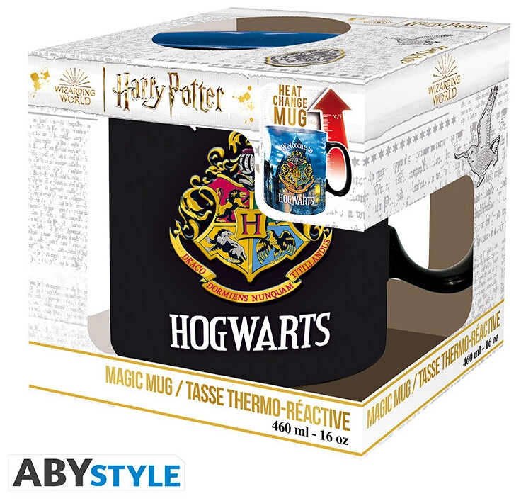 HARRY POTTER - Mug Heat Change - 460 ml - Letter - cardboard