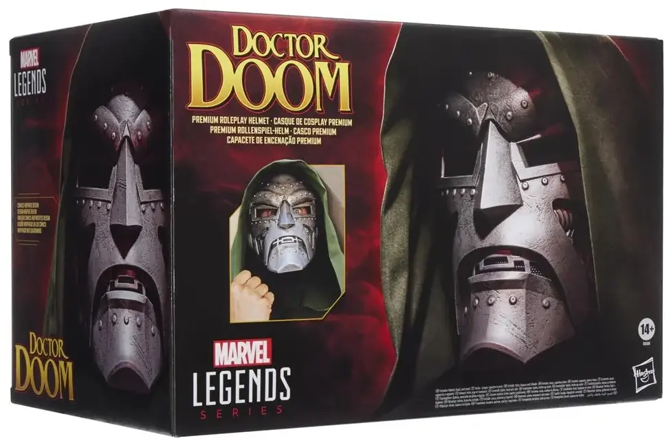 Marvel Legends Series Doctor Doom Premium Roleplay Helmet