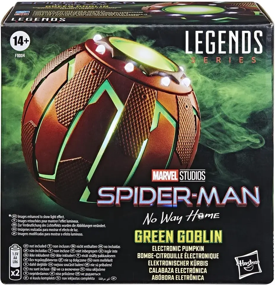 Marvel Legends Series Green Goblin Roleplay Electronic Pumpkin