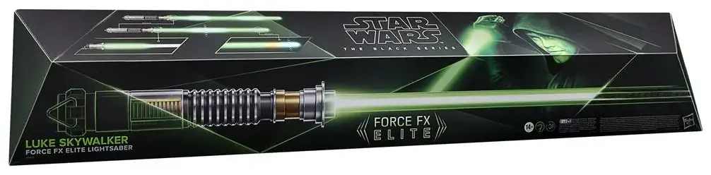 Star Wars The Black Series Luke Skywalker Force FX Elite Electronic Lightsaber