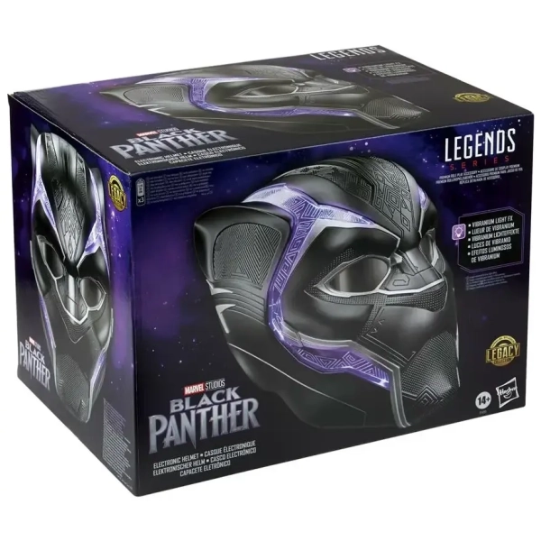 Marvel Legends Series Black Panther Electronic Role Play Helmet