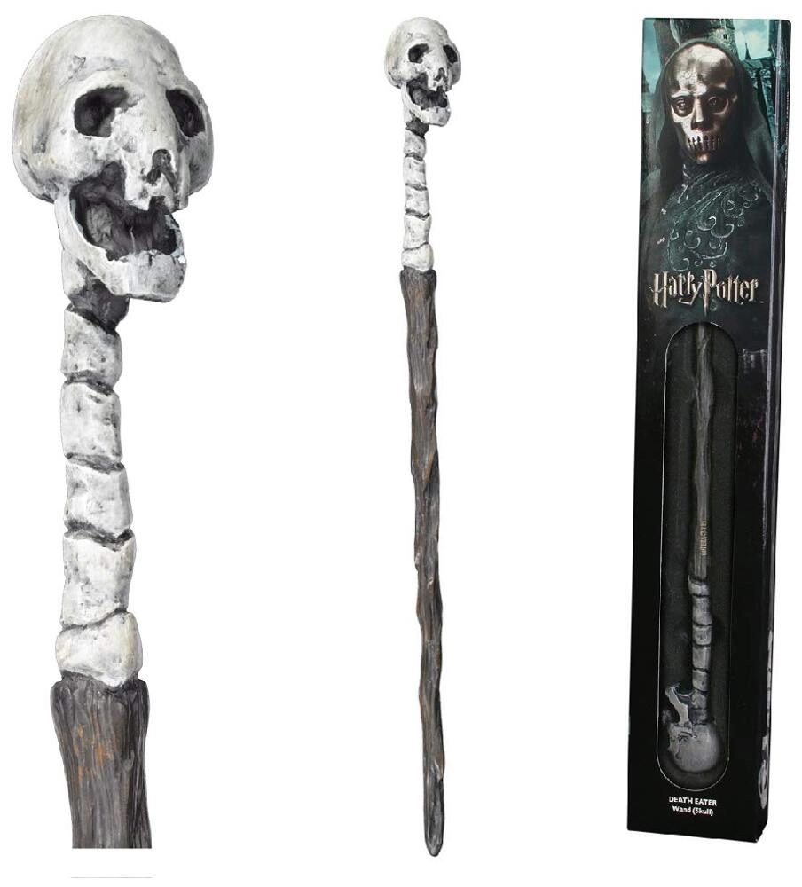 Harry Potter - Death Eater Wand (Skull) Blister Wand