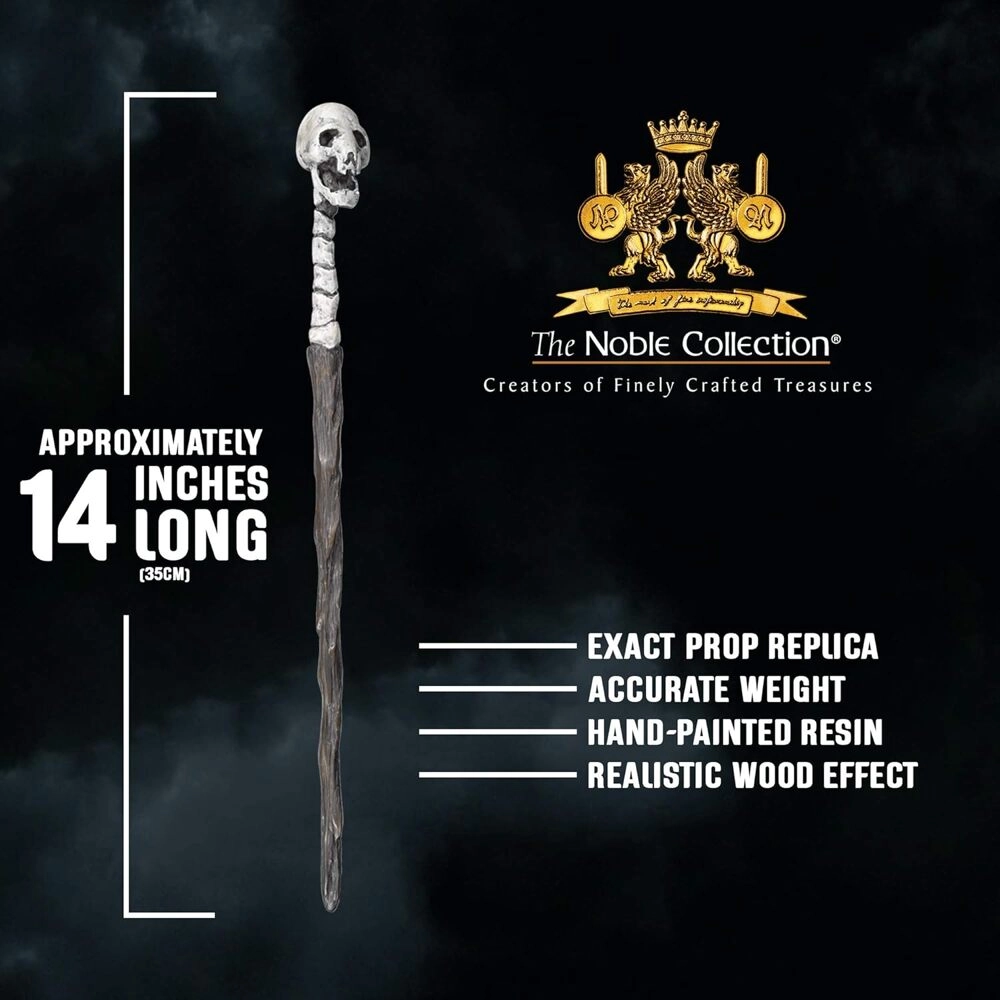 Harry Potter - Death Eater Wand (Skull) Blister Wand