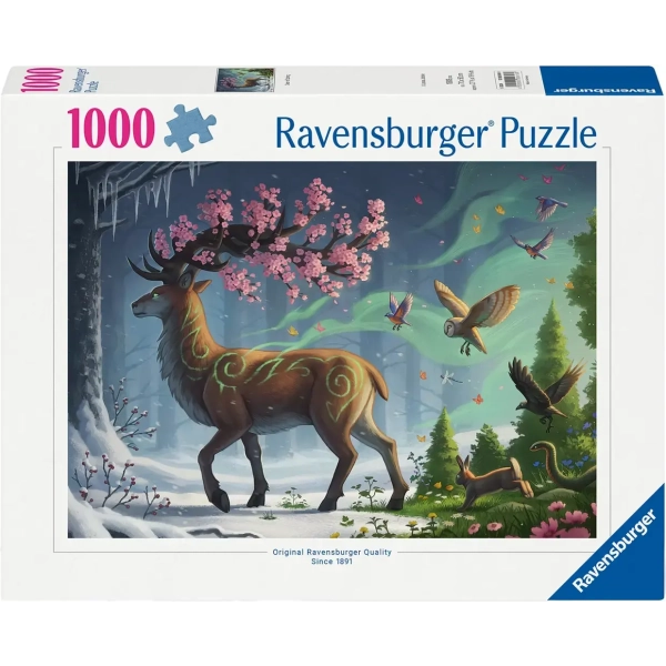 Der Hirsch als Frühlingsbote