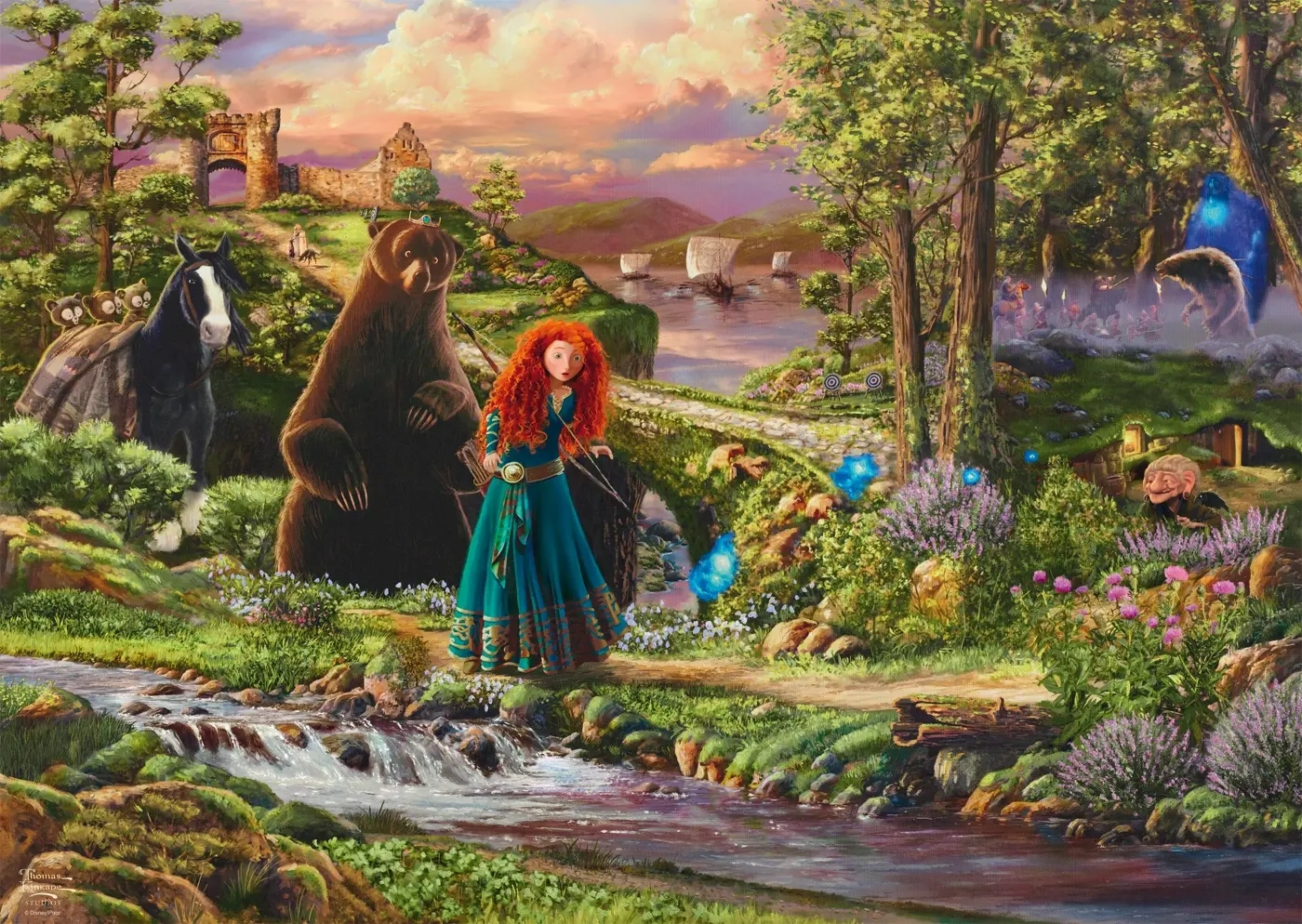 Disney - Merida - Thomas Kinkade Studios