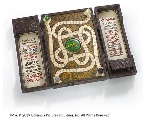 Jumanji Miniature Electronic Game Board