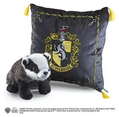 Harry Potter - Hufflepuf House Plush and Cushion