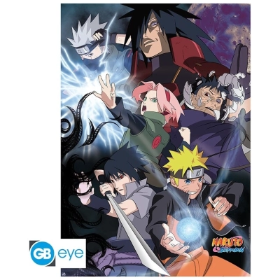 NARUTO SHIPPUDEN - Poster Maxi 91.5x61 - Group Ninja War