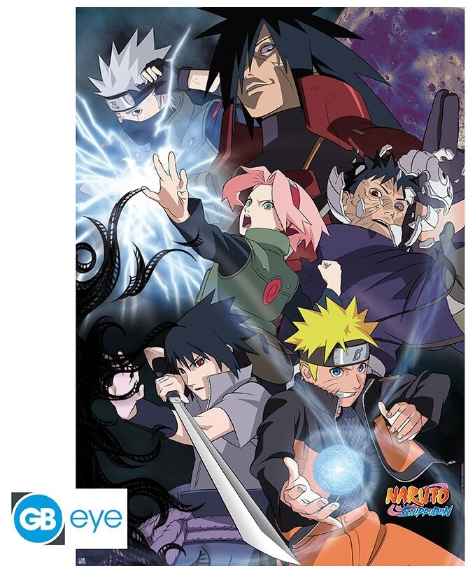 NARUTO SHIPPUDEN - Poster Maxi 91.5x61 - Group Ninja War