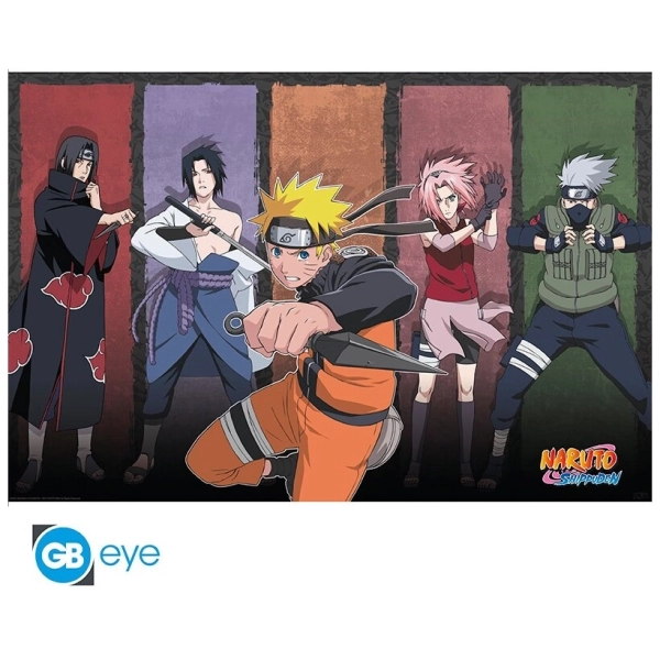 NARUTO SHIPPUDEN - Poster Maxi 91.5x61 - Naruto & allies