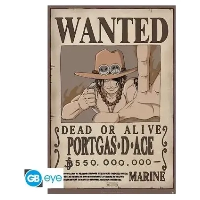 ONE PIECE - Poster Maxi 91.5x61 - Wanted Ace