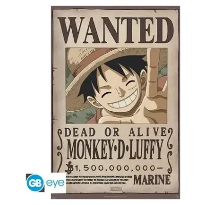 ONE PIECE - Poster Maxi 91.5x61 - Wanted Luffy New 2