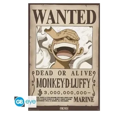 ONE PIECE - Poster Maxi 91.5x61 - Wanted Luffy Wano