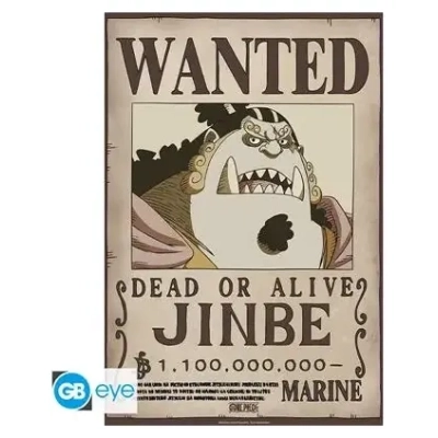 ONE PIECE - Poster Chibi 52x38 - Wanted Jinbe Wano