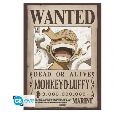 ONE PIECE - Poster Chibi 52x38 - Wanted Luffy Wano