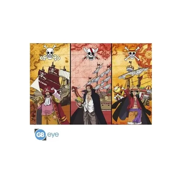 ONE PIECE - Poster Maxi 91.5x61 - Captains & Boats