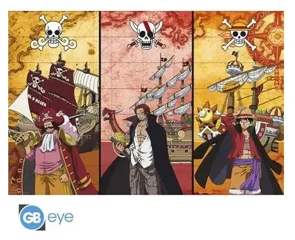 ONE PIECE - Poster Maxi 91.5x61 - Captains & Boats