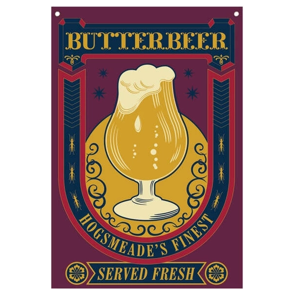 Harry Potter Butterbeer Wall Banner