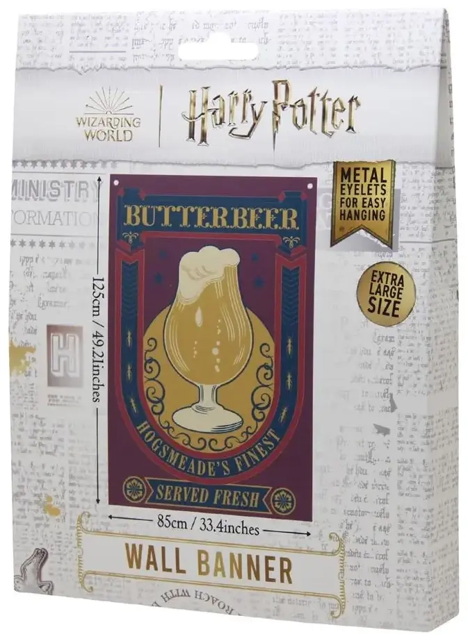 Harry Potter Butterbeer Wall Banner