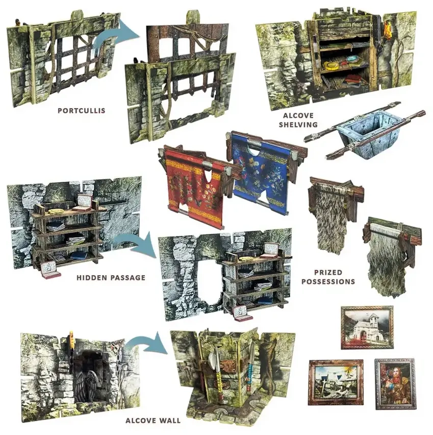 Maladum - Crypts and Caverns Dungeon Upgrade Pack