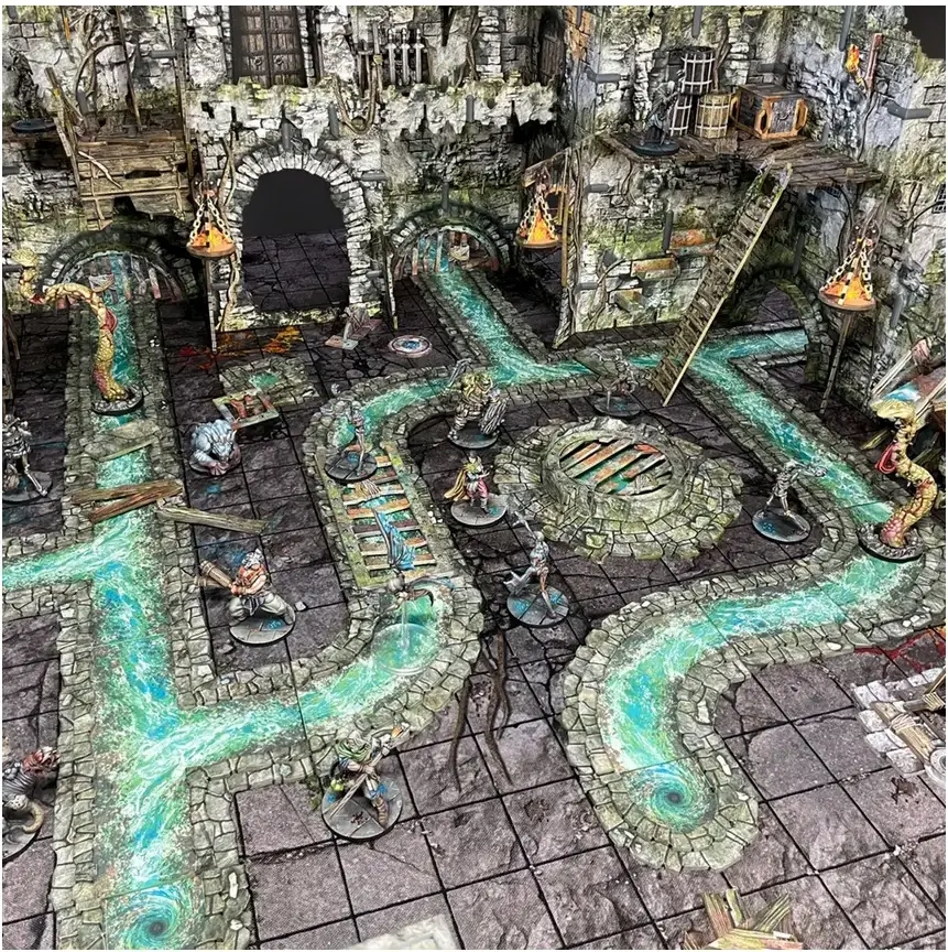 Maladum - Dungeons of Enveron - Ravenskeep Sewers - EN