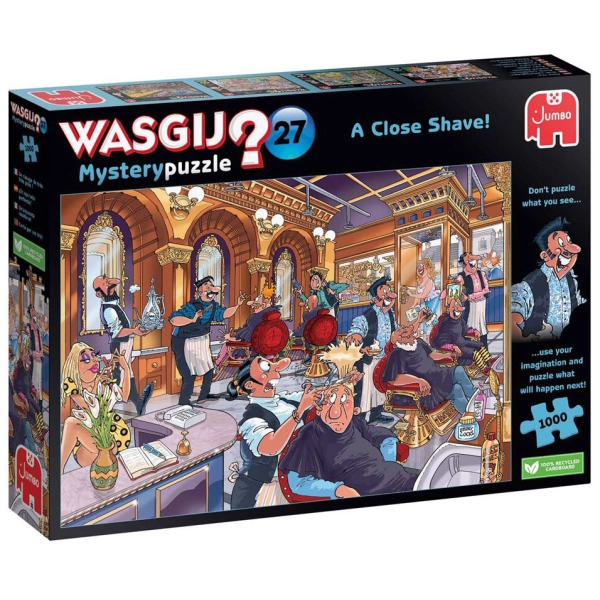 Um Haaresbreite! - Wasgij Mystery 27