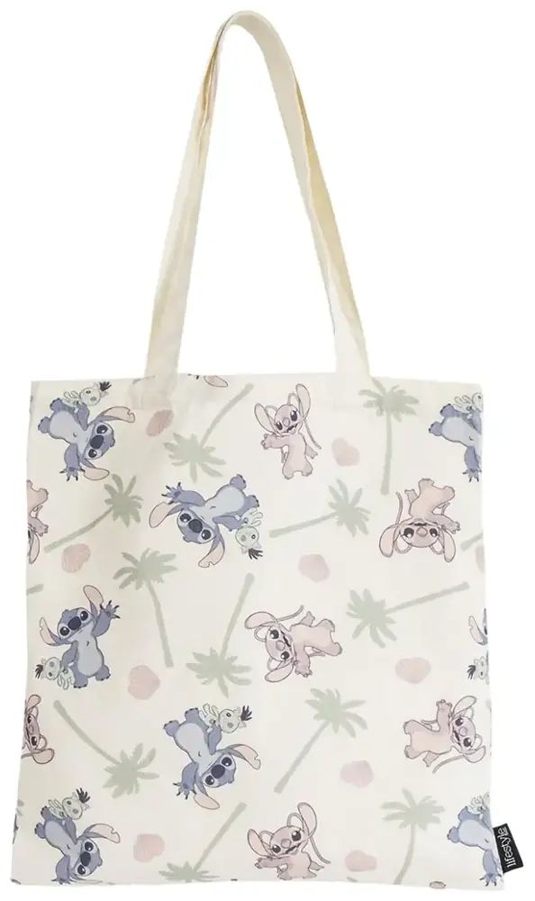 Tote bag palmier Stitch - Lilo et Stitch