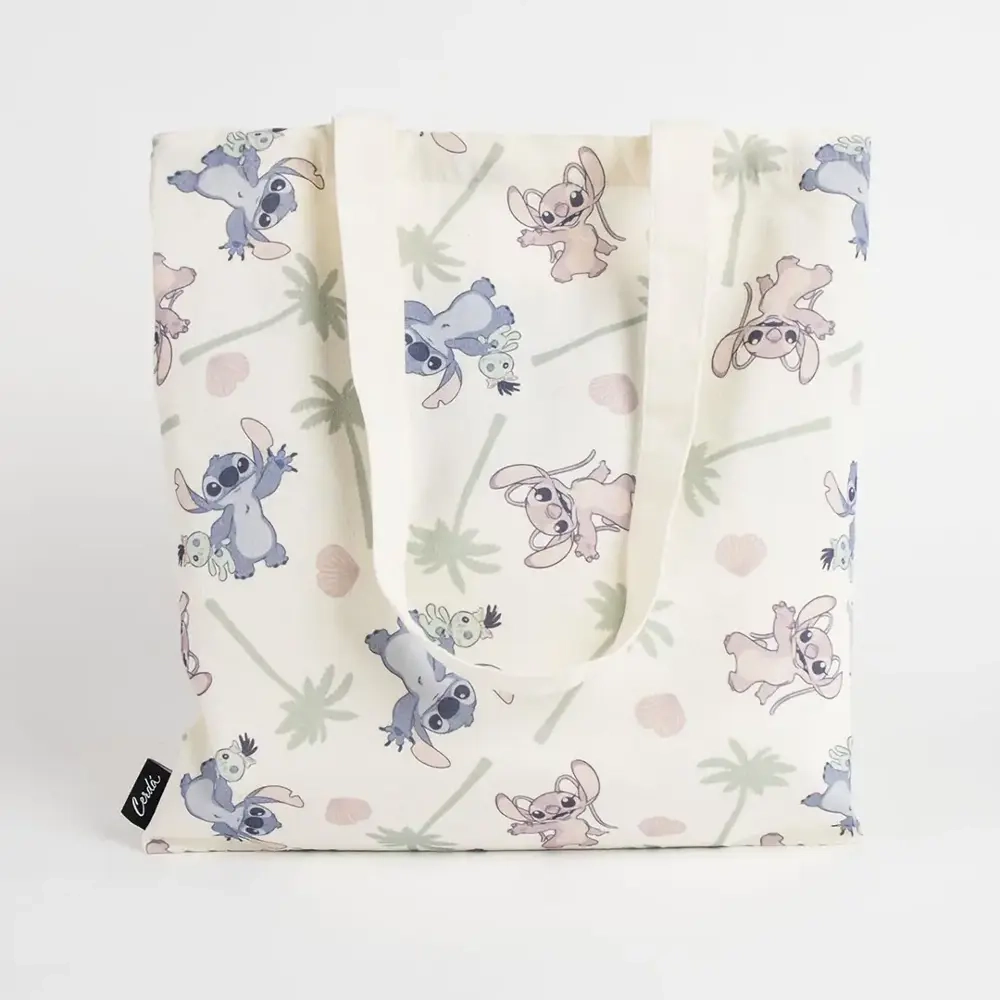 Tote bag palmier Stitch - Lilo et Stitch