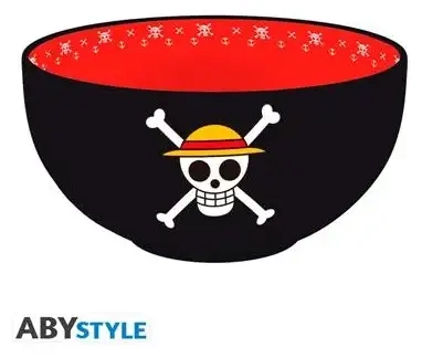 ONE PIECE - Bowl - 600ml - "Skulls" - cardboard Box