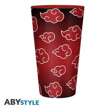 NARUTO SHIPPUDEN - Large Glass - 400ml - Akatsuki